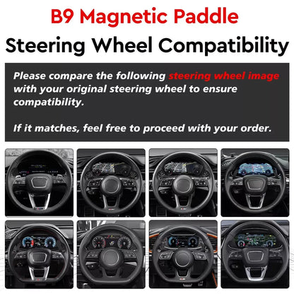 Audi Magnetic Paddle Shifters (B8/8.5, B9/9.5, C7, C8)